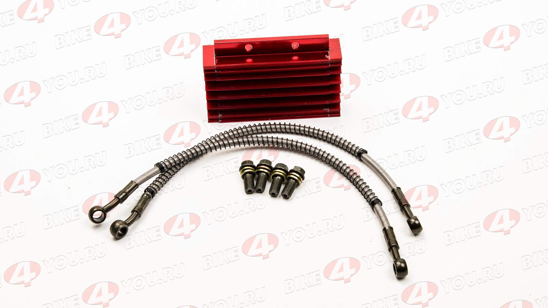 Радиатор охлаждения масла №4 красный